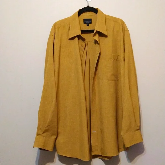 Mustard button up - Picture 1 of 3